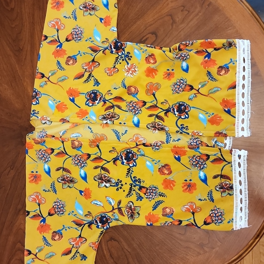 Kimono style shawl